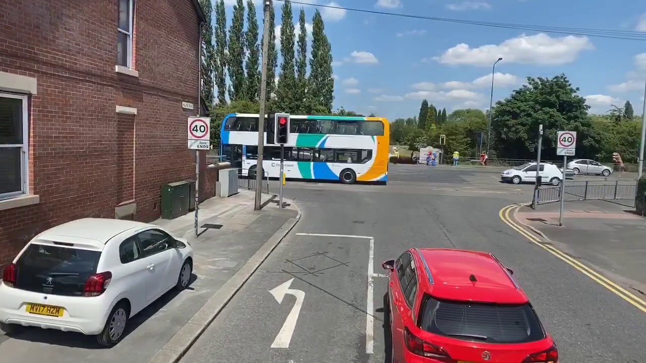 Full route 7 Stockport to Ashton Stagecoach Manchester