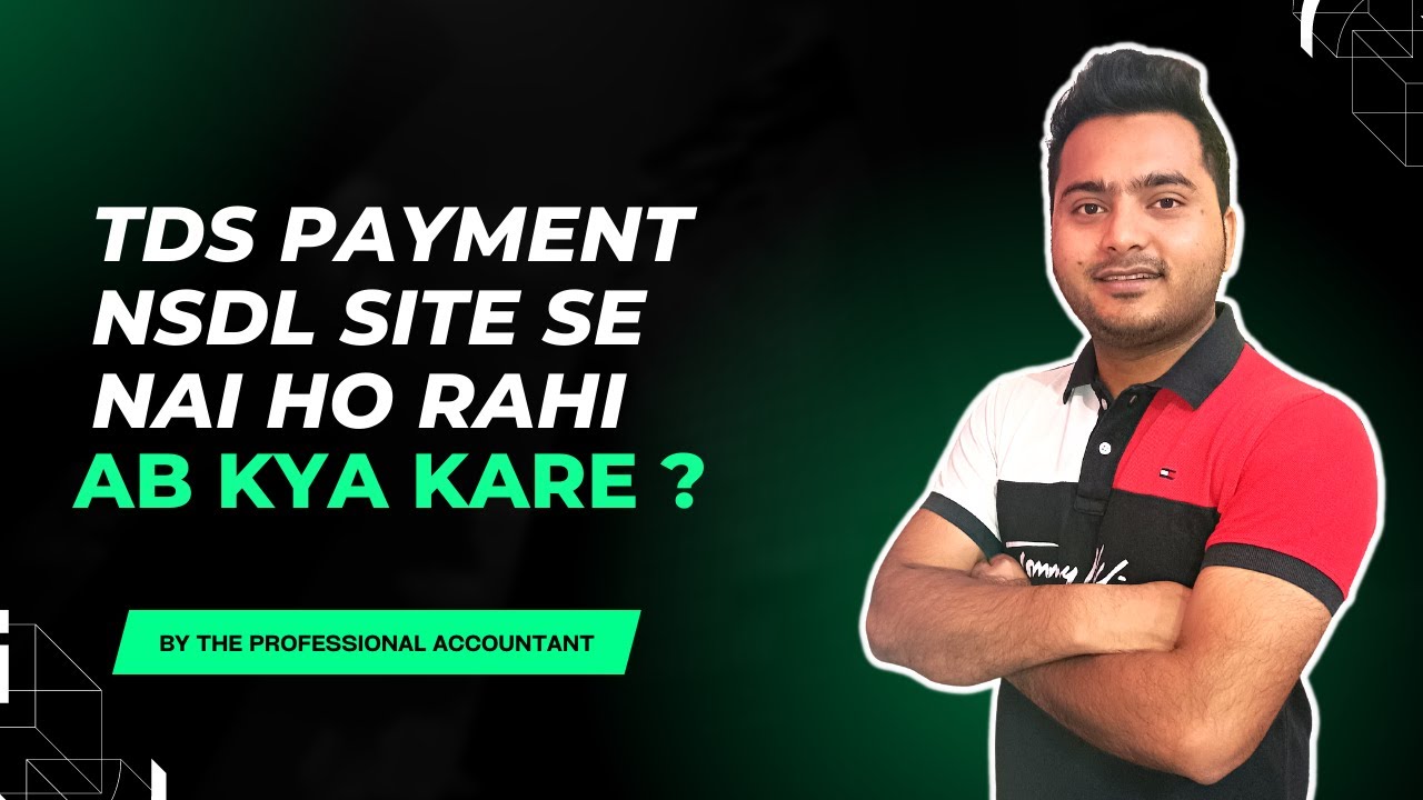 TDS payment NSDL site se nahi ho rahi ab kya kare ? | Income Tax Site for TDS Challan