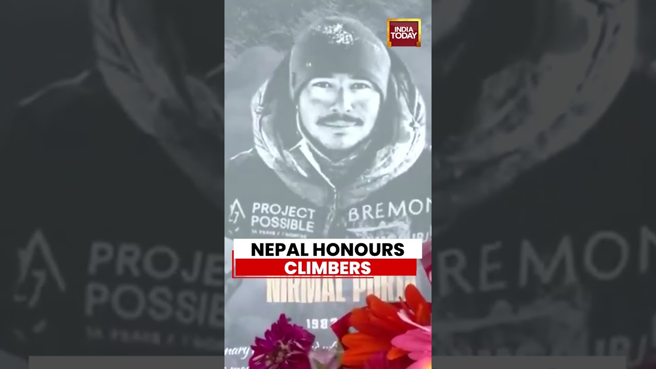 Nepal Pays Tribute To Climbers Killed In Broad Peak Avalanche With 5K Run #shorts