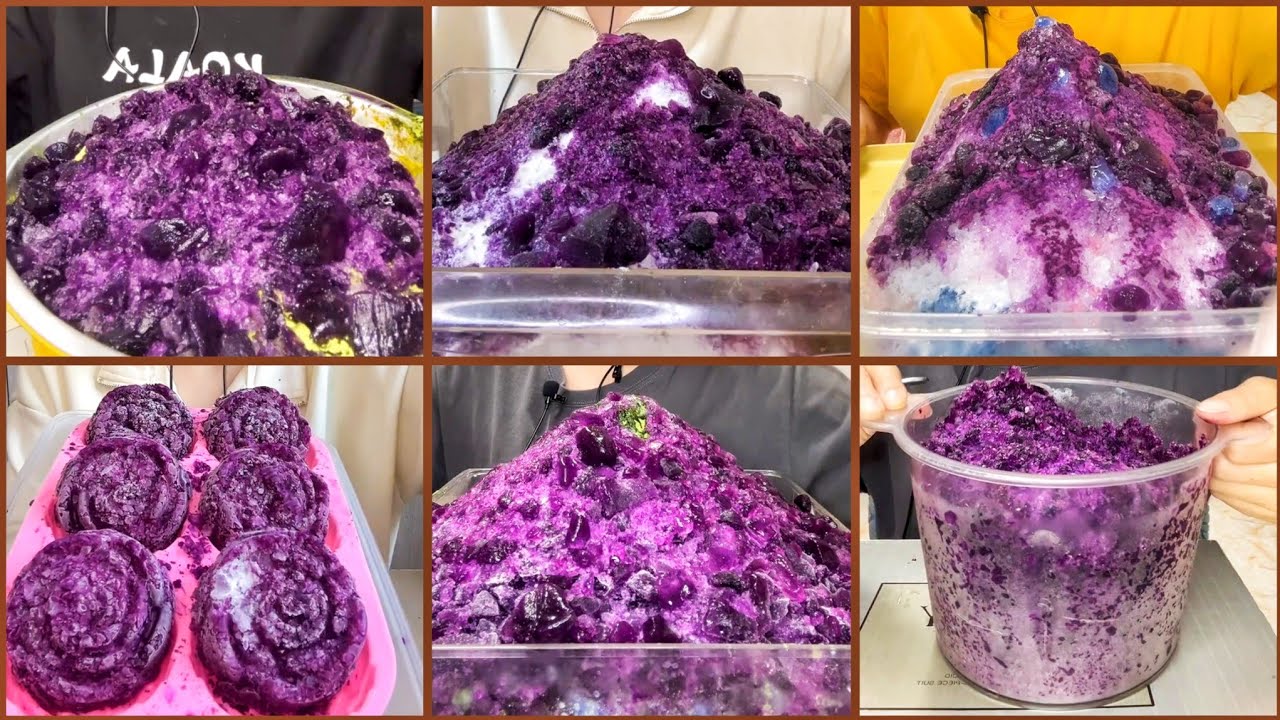 QIAN || SHAVED ICE TOPPED GEMS 💎 [1/5] 💎 || PURPLE ICE EDITION ONLY BITES 
