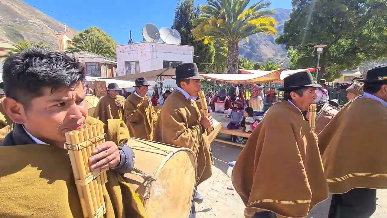 Khantus de Quiabaya presentes en Corpus Christi Charazani 2022 P2