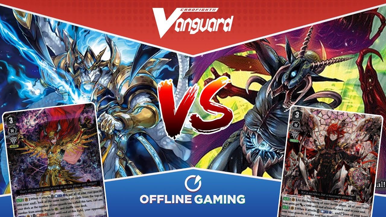 Bluish Flame Liberators VS Amon/Scharhrot || Cardfight Vanguard (V-Premium)