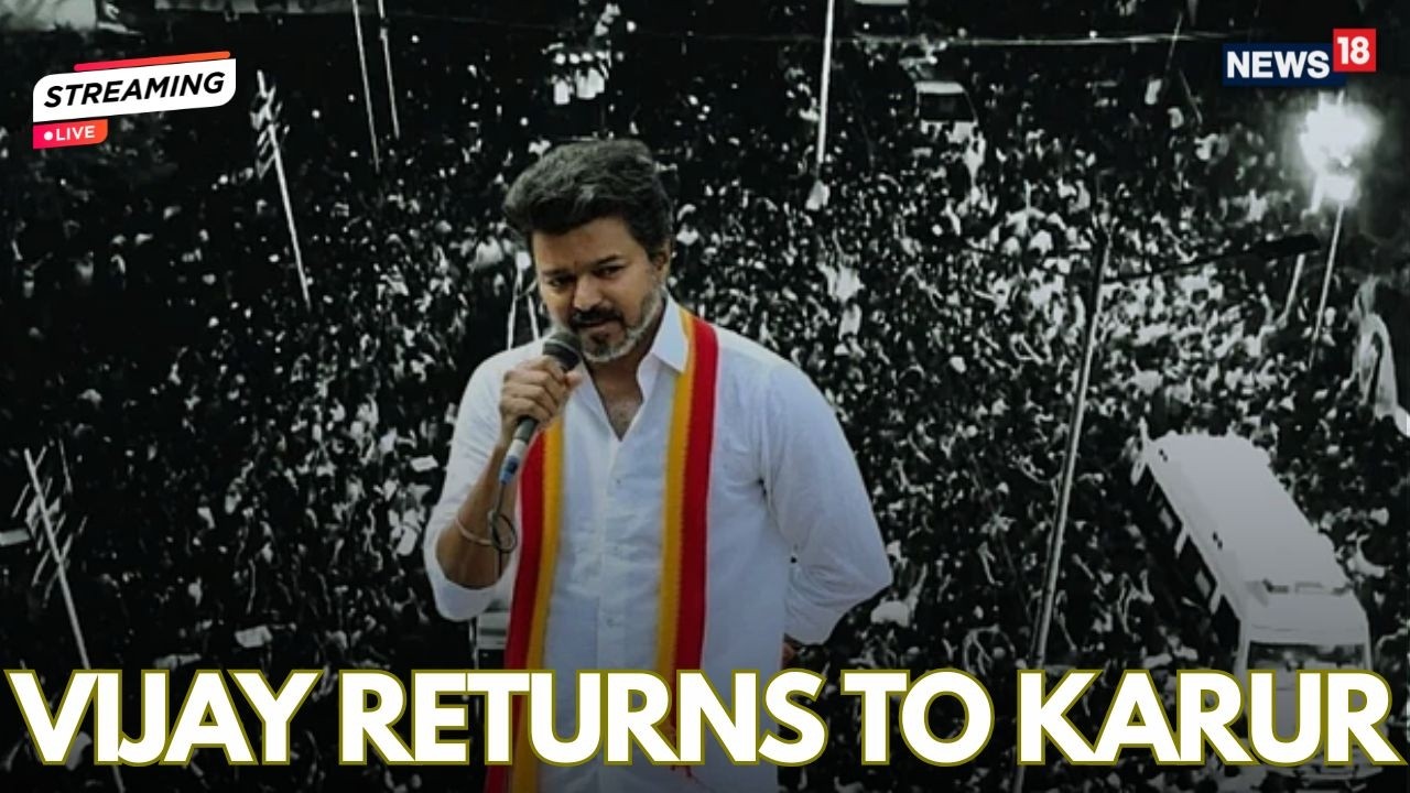 Vijay In Karur Live Updates: CM Vijay Meets Stampede Victim Families, Offers Support | TVK | N18L