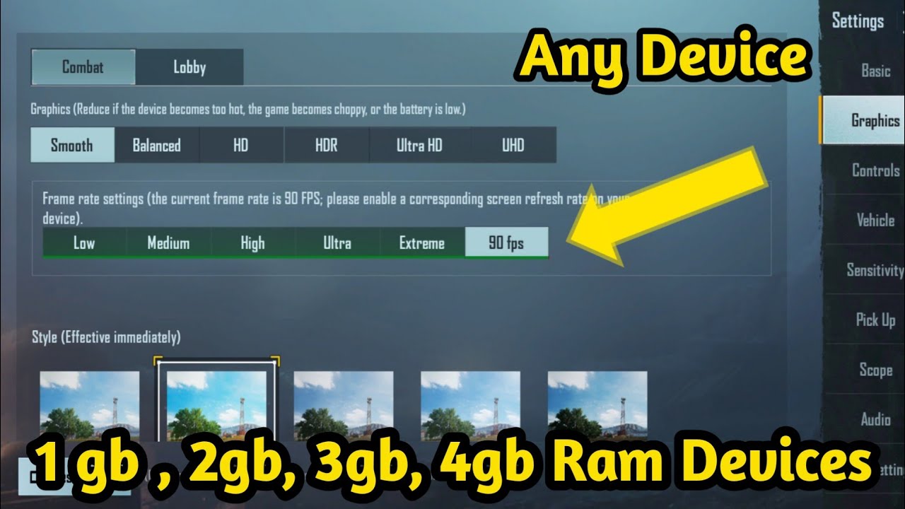 How To Get 90fps in any Device | Get 90fps in 2gb Ram Devices | Live proof