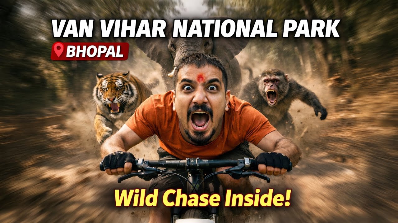 Van Vihar : Wild Heart of Bhopal  Eco-Cycling Bhopal: New Routes for Unexpected Wildlife Encounters