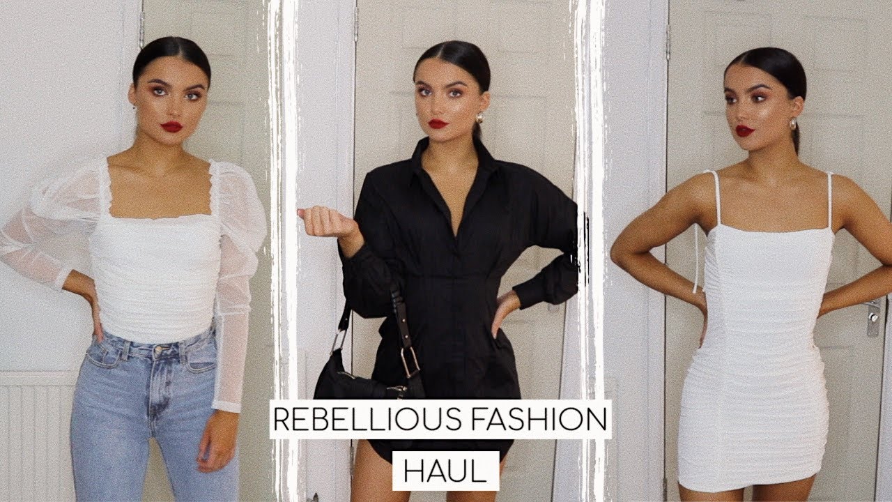 HOW I STYLE REBELLIOUS FASHION WINTER PIECES! // CLOTHING HAUL & DISCOUNT CODE!! | Adina May