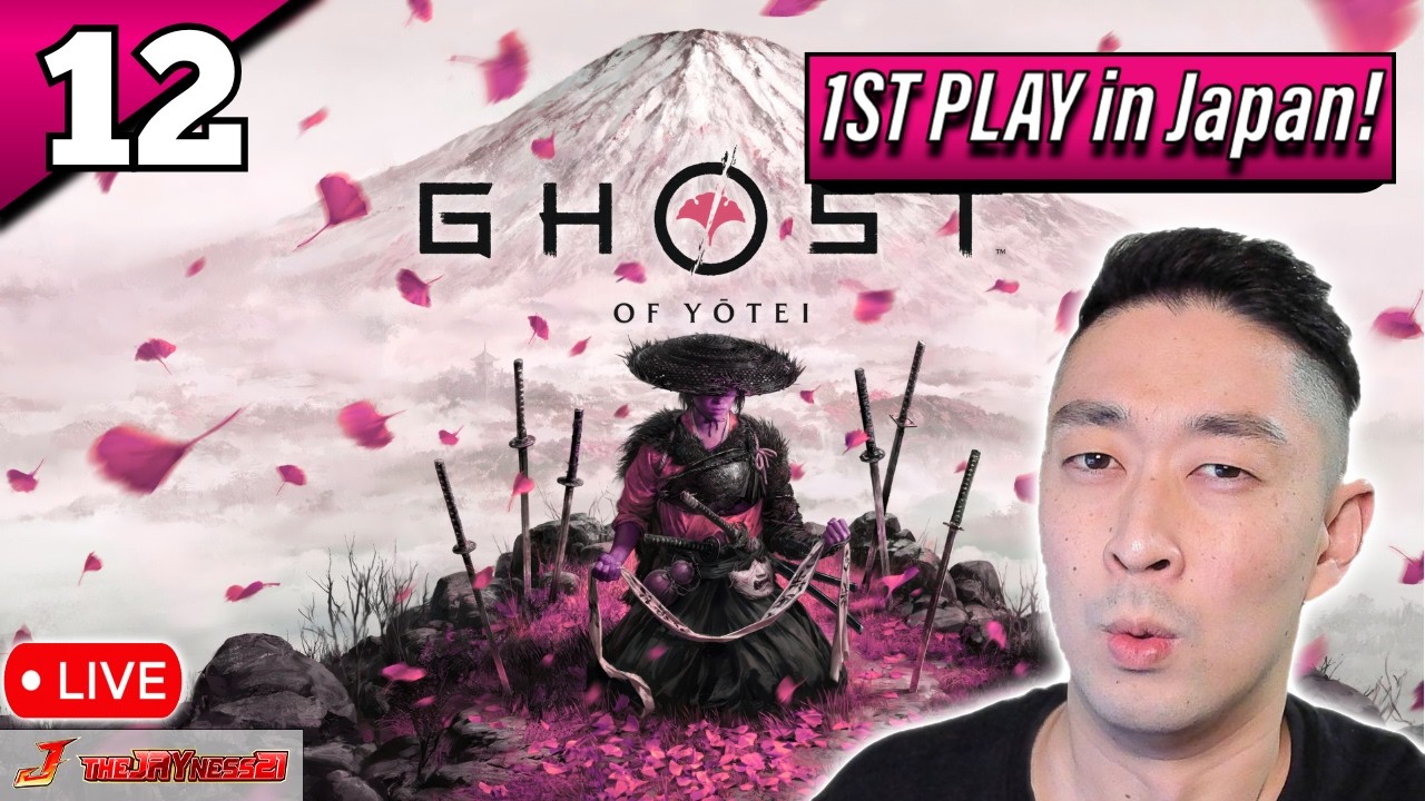 🔴 LIVE  🐺 Ghost of Yotei Pt 12 | 🌎 Overwatch  in Tokyo!
