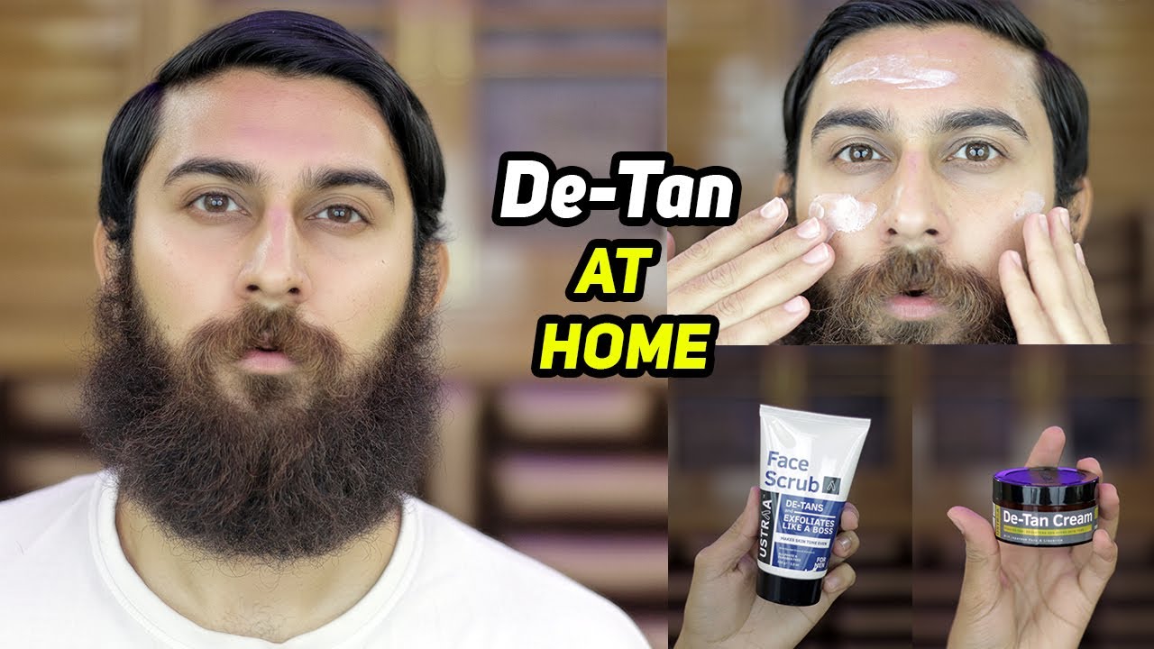 Step by Step De Tan at Home | Ustraa De Tan Scrub & De Tan Cream Honest Review