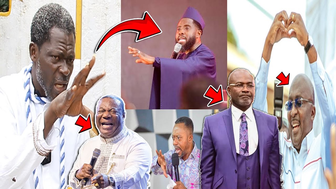 F@ke Pastors Call For Ken As Its L0ck£d In The Realms Bawumia Hands Up But Needed Physical Vigilance