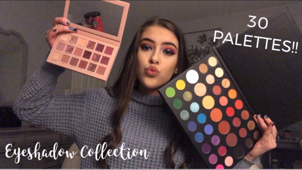 EYESHADOW PALETTE COLLECTION OF A 17 YEAR OLD