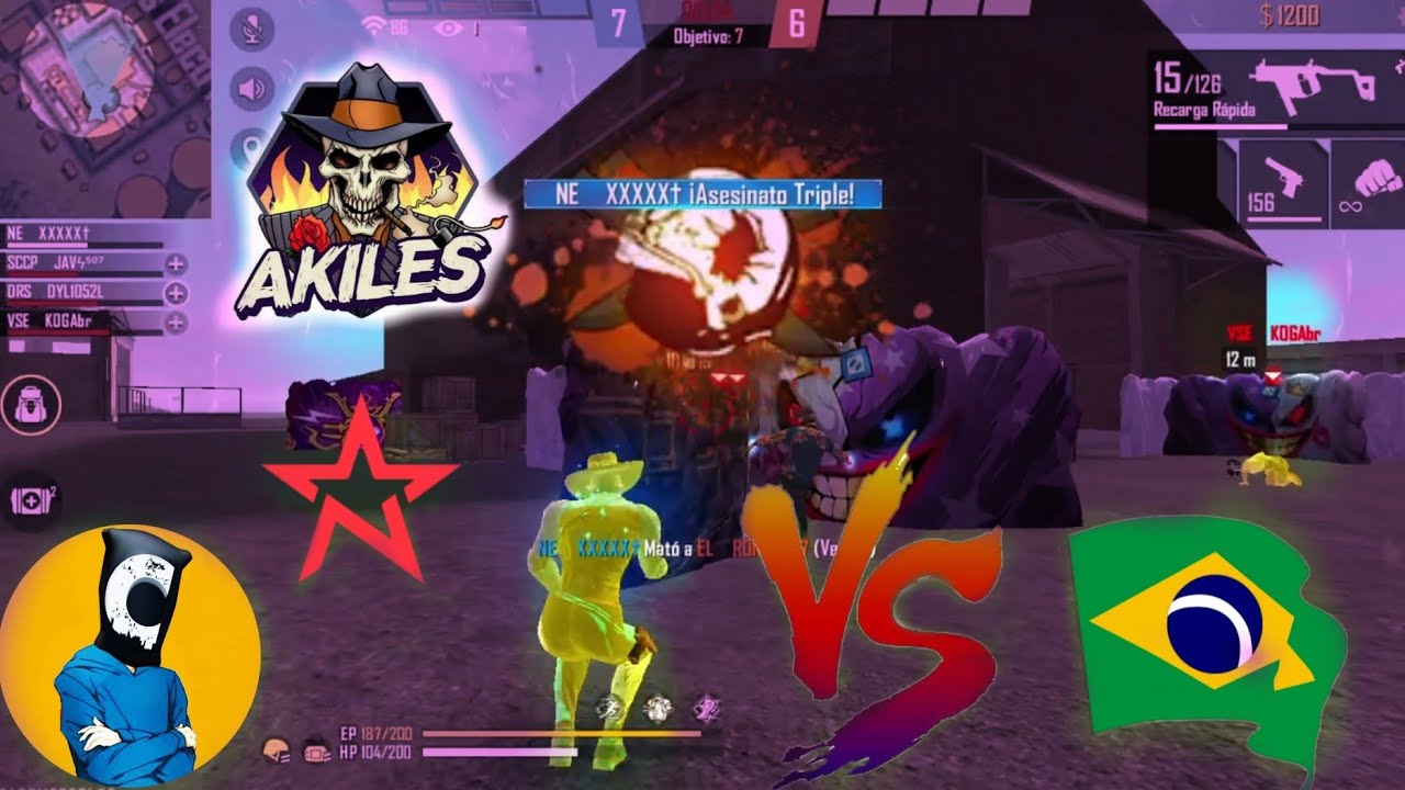 AKILES/DRS DYLAN/EL CHINO_RB/DOMIDIOS VS  BRASIL | 4 VS 4 | *El que gana se lleva 100 USD*
