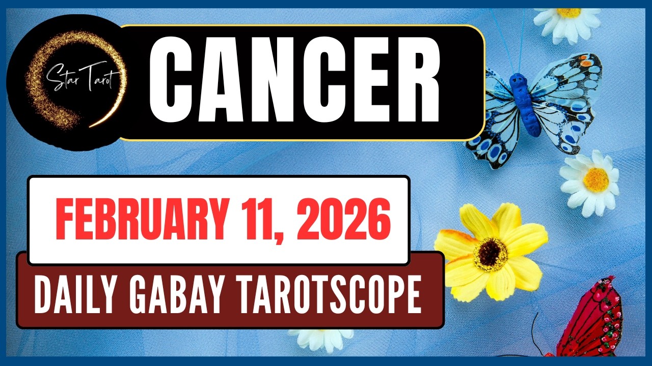 ANO'NG KAILANGAN MONG MALAMAN NGAYON CANCER FEBRUARY 11, 2026  💫DAILY GABAY TAROTSCOPE