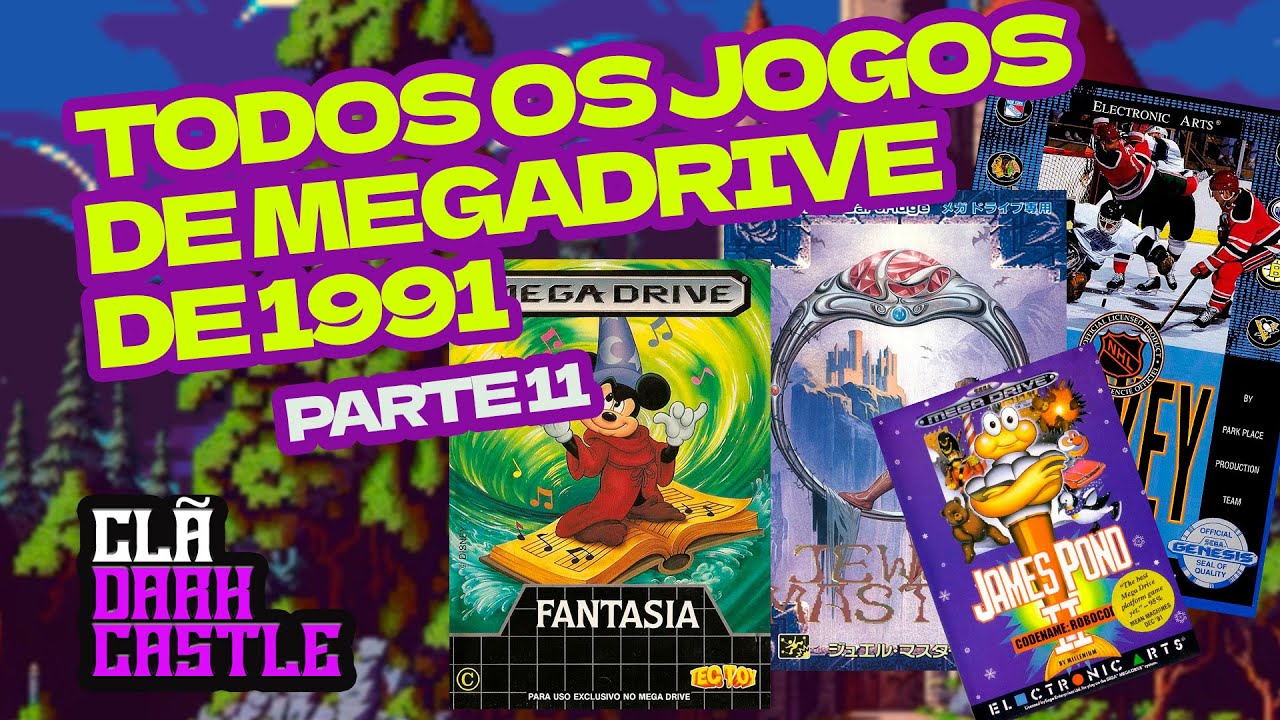 TODOS OS JOGOS DO MEGA DRIVE - 1991 parte 11/20