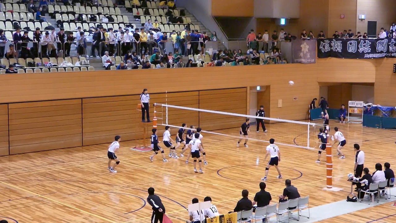 第2 春日部共栄 - 坂戸西 [準々決勝]2019年5月11日(土)令和元年度関東高校バレーボール大会埼玉県予選会[男子]