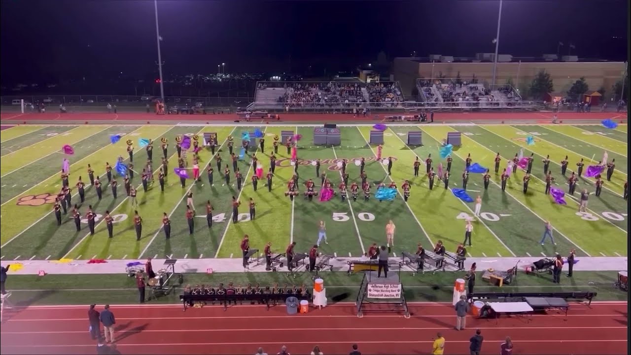 2023 Jefferson High School marching band Stranger Things inspired performance.