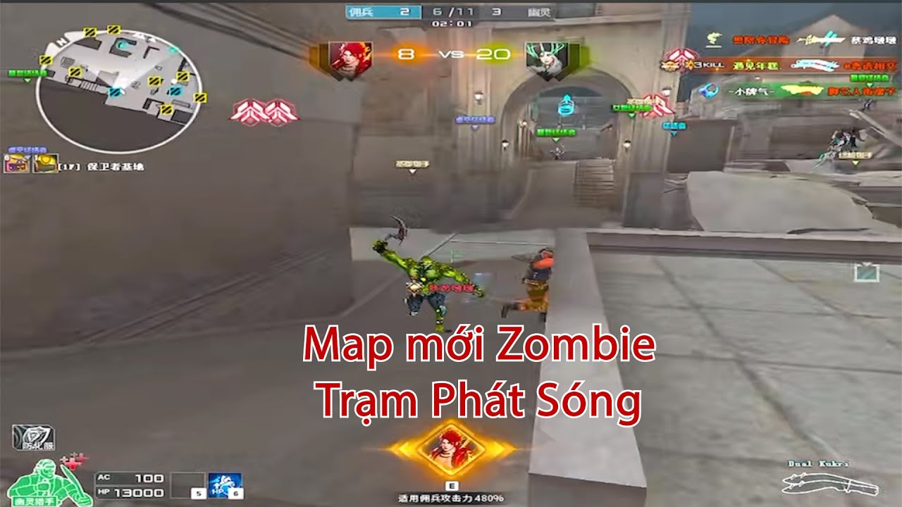 Map Zombie 30 Người Trạm Phát Sóng Chính Thức Xuất Hiện 2026