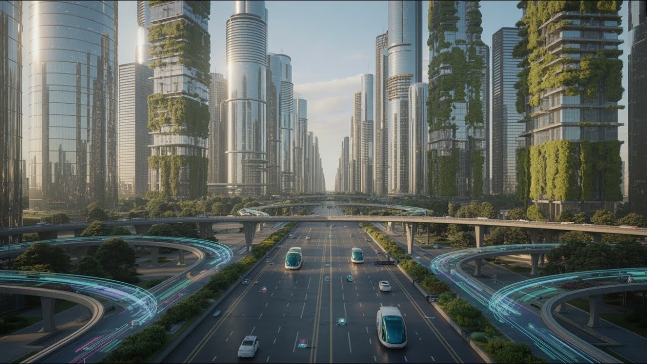 Cities of the Future Explained 🌆 | How We Will Live in 2100+ (AI, Smart Cities)
