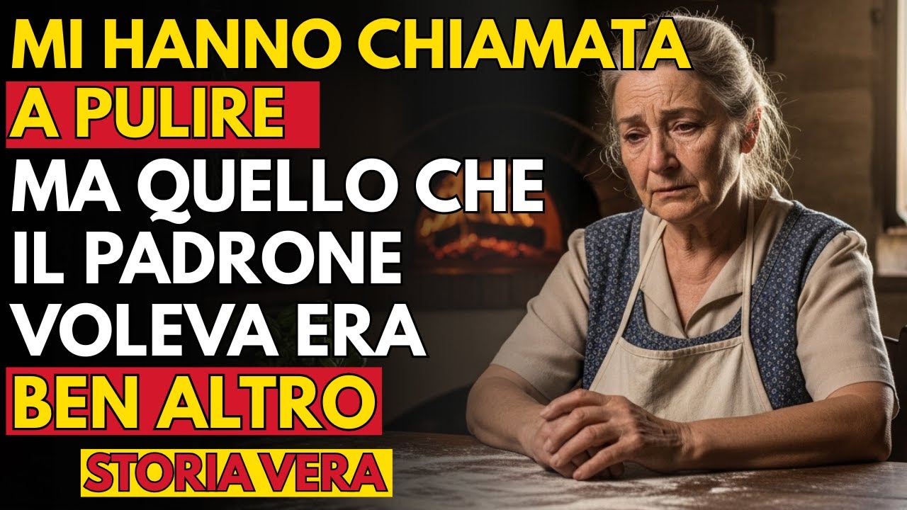 STORIA VERA MI HANNO CHIAMATA A PULIRE, MA QUELLO CHE IL PADRONE VOLEVA ERA BEN ALTRO…