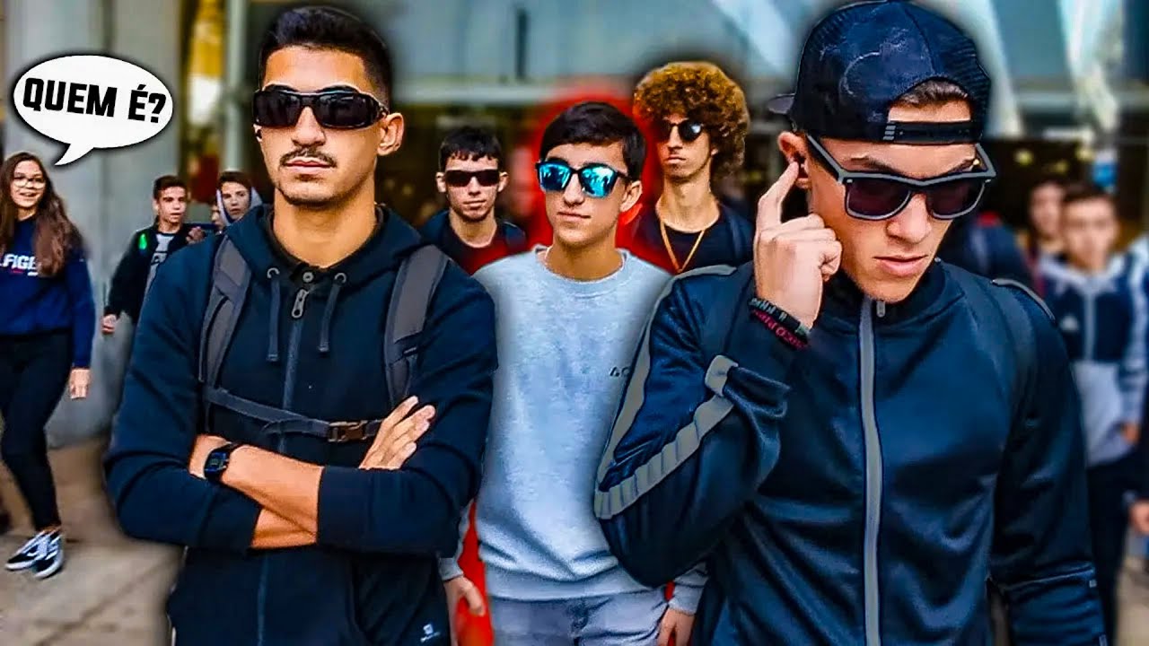 FINGI SER FAMOSO COM 5 SEGURANÇAS NUM EVENTO