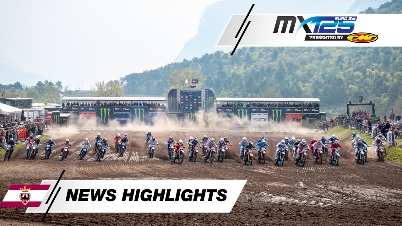 News Highlights EMX125 Presented by FMF Racing Race 1 | Monster Energy 2025 MXGP of Trentino
