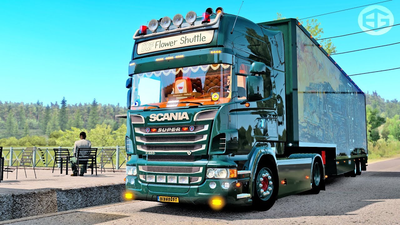 Scania R620 TUNING MOD  ETS2 1.36 (Euro Truck Simulator 2)