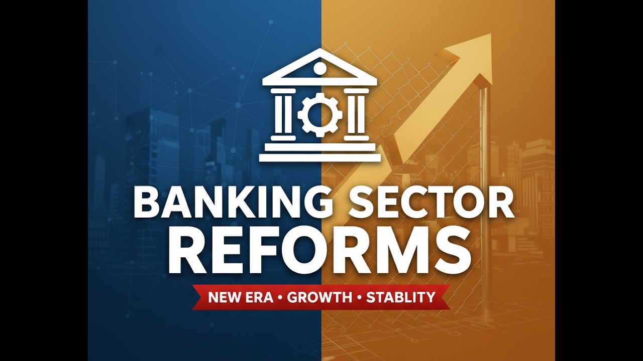 Banking Sector Reforms Explained | Infrastructure Financing, NaBFID, NARCL & EASE 1.0&ndash;5.0|ch-28
