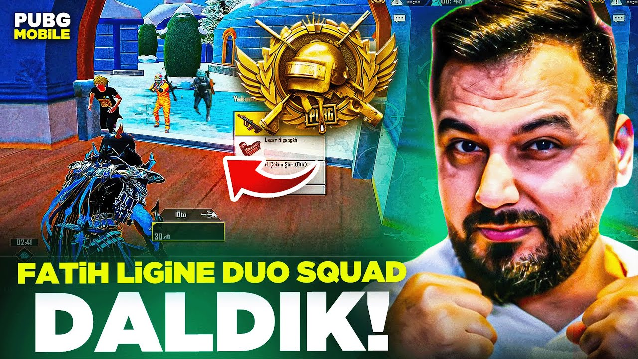FATİH LİGİN'DE DUO SQUAD ERANGEL DALDIK! | PUBG MOBILE