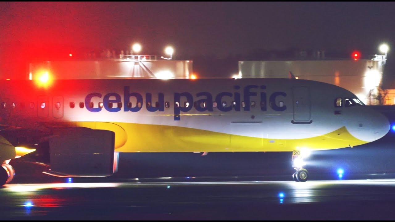 Cebu Pacific AIrbus A321neo RP-C4120 Landing at Narita 34R |  NRT/RJAA