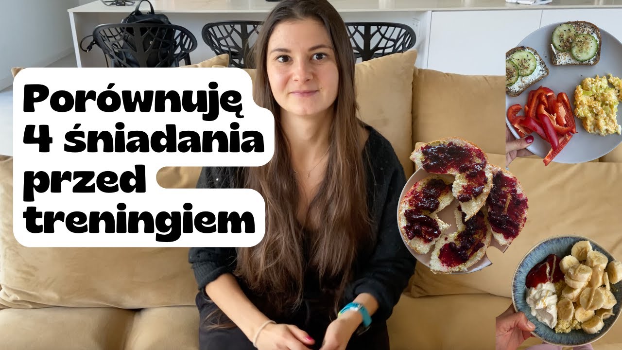 Testuje 4 różne posiłki przed bieganiem!
