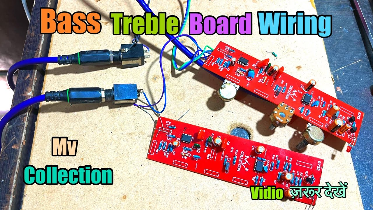 Bass treble board wiring! bass treble volume control circuit! bass treble board wiring!