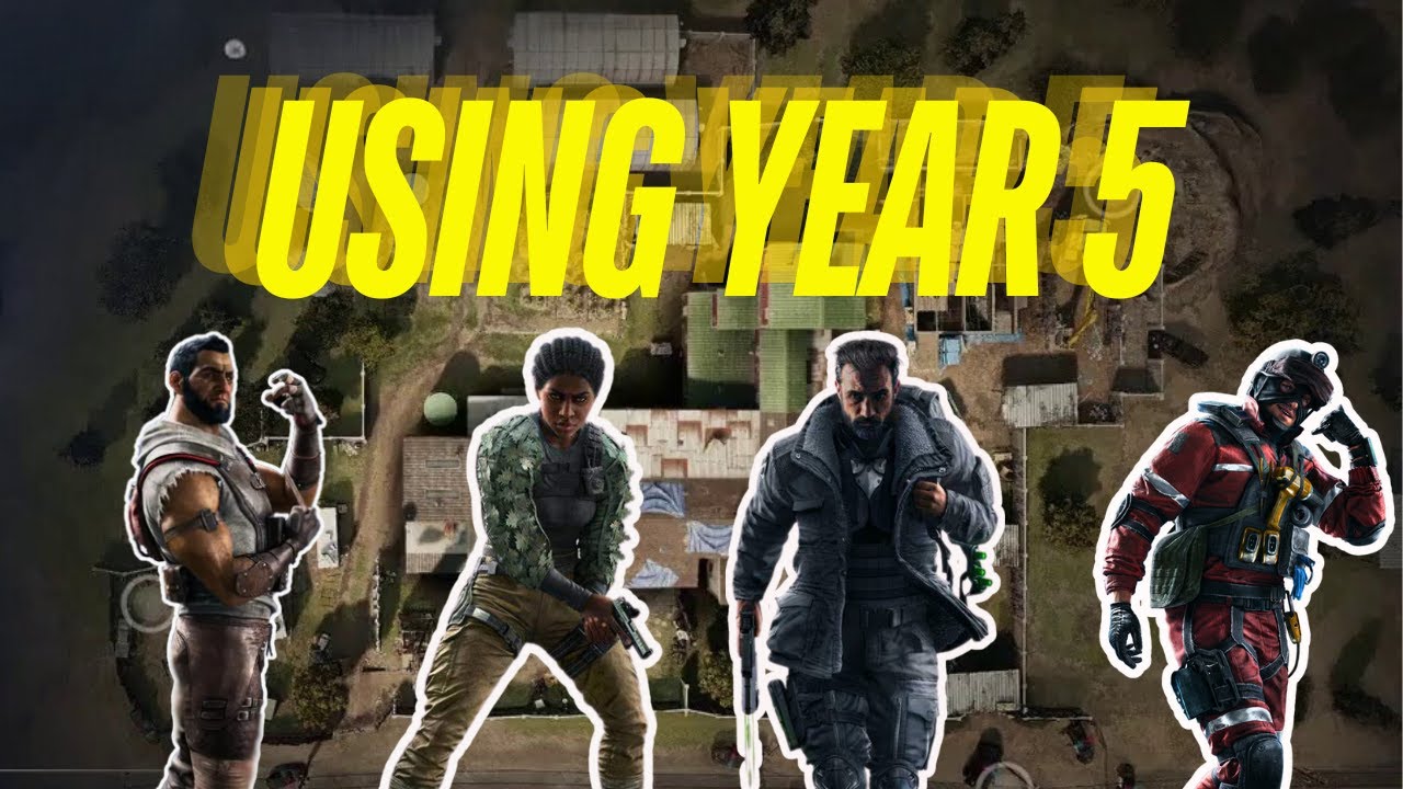 Using Every Year 5 Operators | Rainbow Six Siege