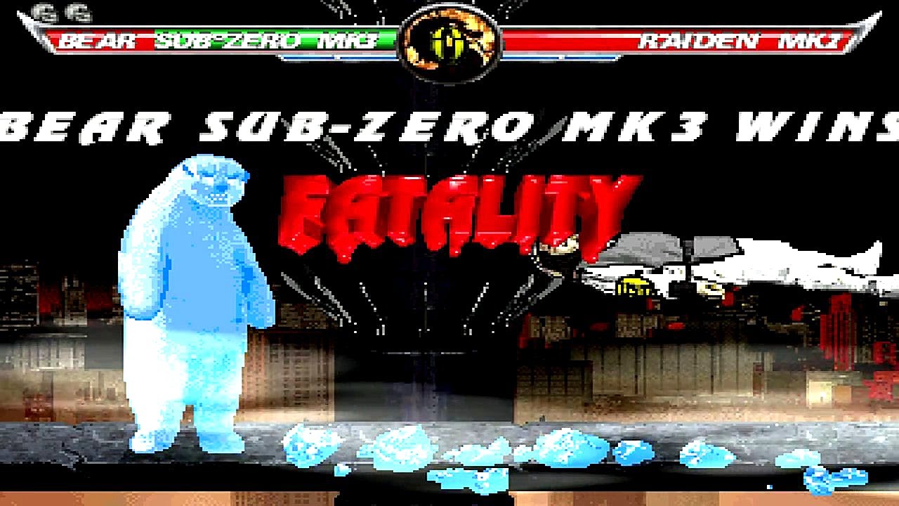 Mortal Kombat Special Edition - Bear Sub-Zero playthrough