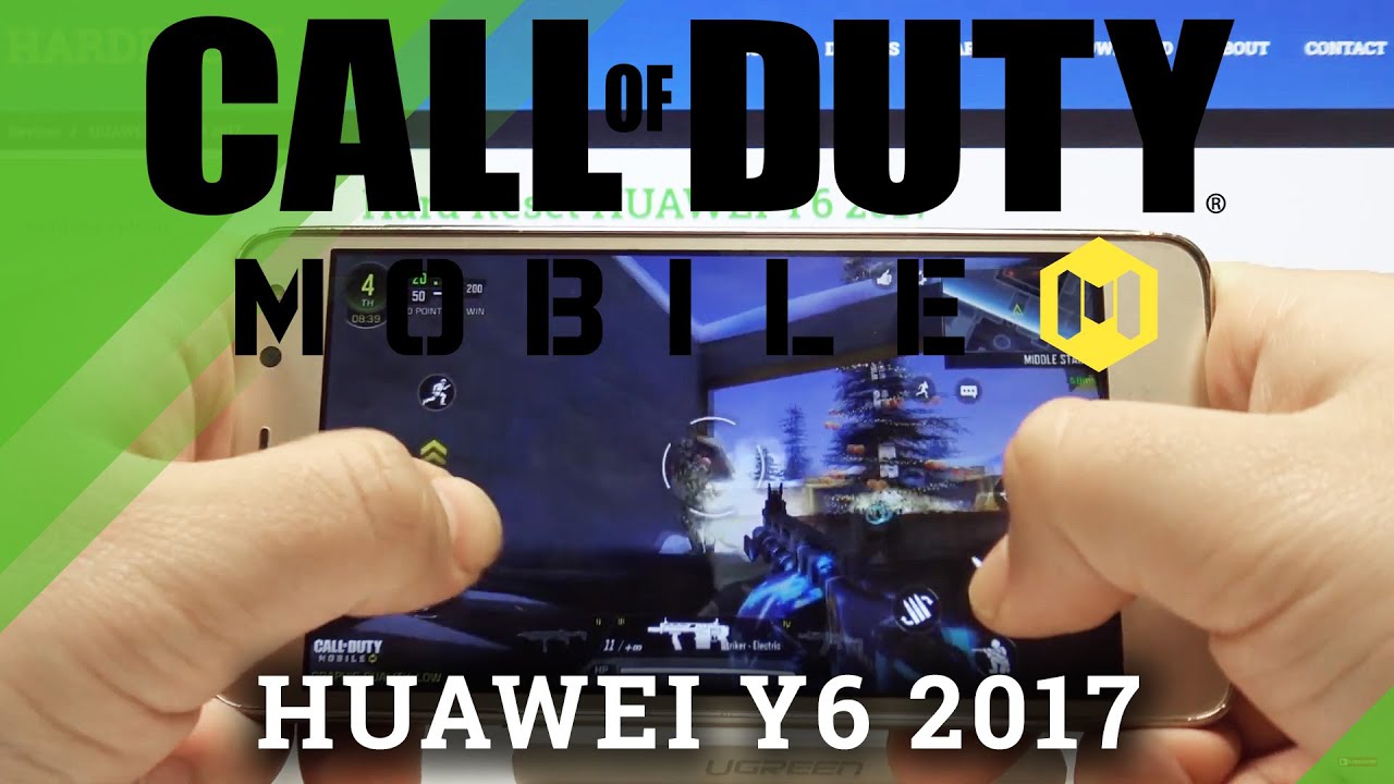 Call of Duty Short Gameplay on HUAWEI Y6 (2017) – Efficiency Test | Gaming Performance