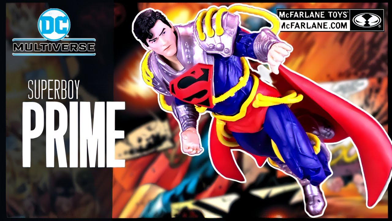 McFarlane Toys DC Multiverse Superboy Prime Figure @TheReviewSpot