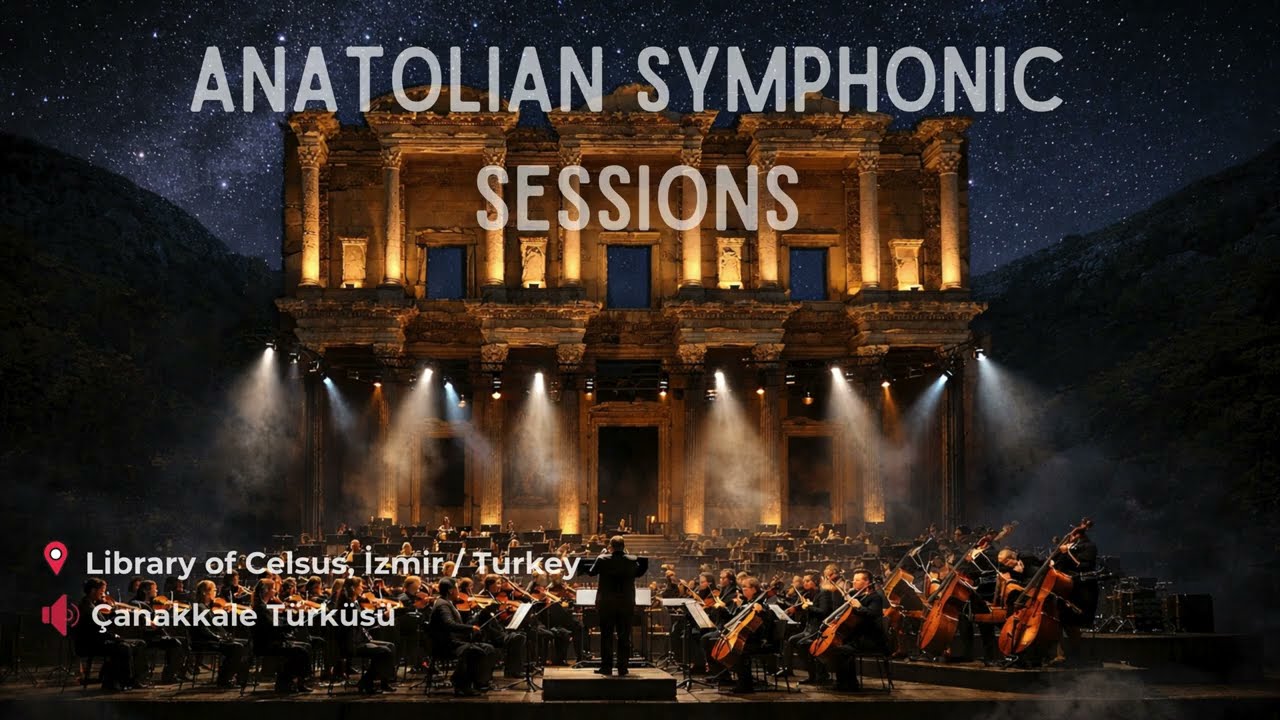 ANATOLIAN SYMPHONIC FOLKS | Orchestral Live Concert Style (14 Instrumental Pieces)