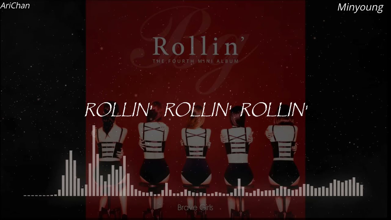 Rollin' -- Brave Girls (easy lyrics - karaoke)