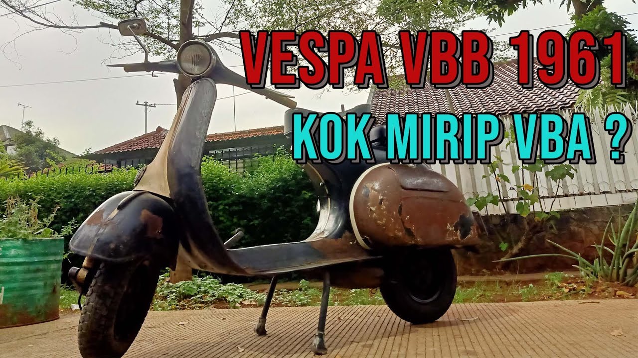 Vespa VBB1 tahun 1961 #AkhirnyaVBB