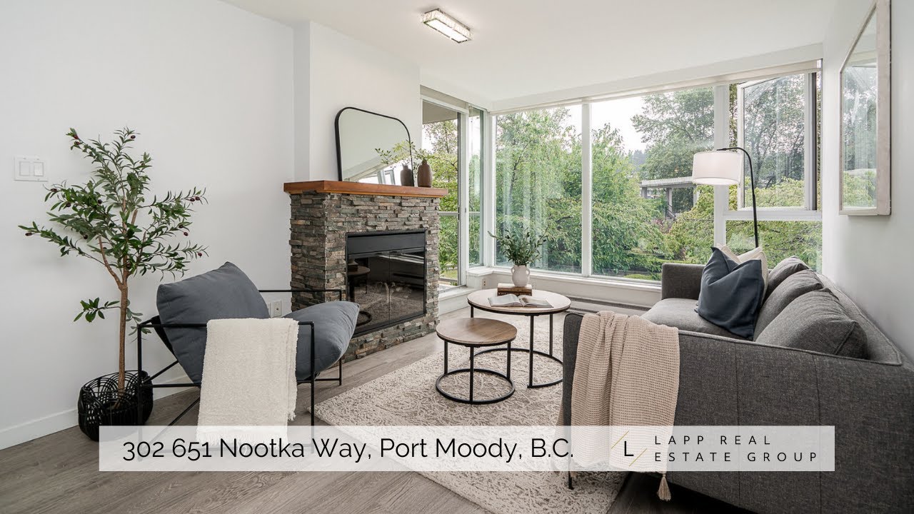 BEAUTIFULLY UPDATED Port Moody Condo at SAHALEE  |  302 651 Nootka Way  |  Lapp Real Estate Group