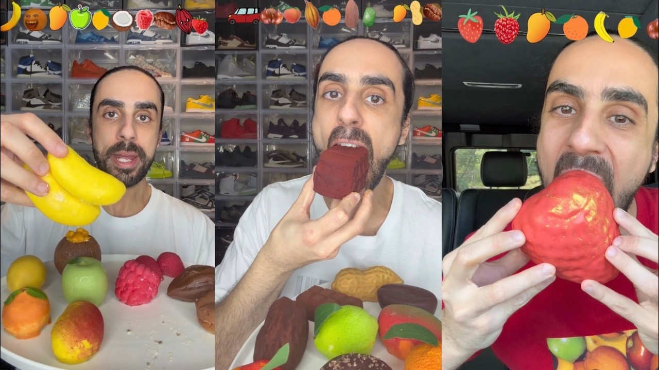 Food ASMR Trying Beautiful Desserts MUKBANG Compilation 😍