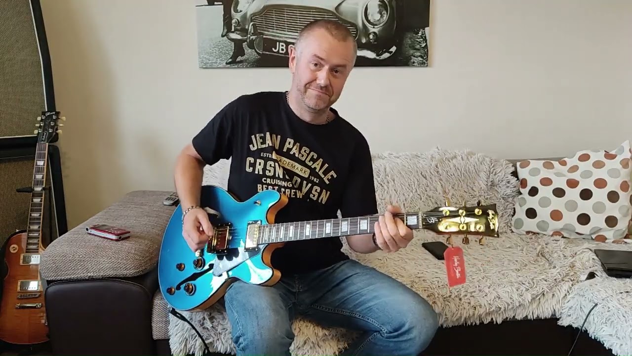 Harley Benton HB-35Plus Metallic Blue