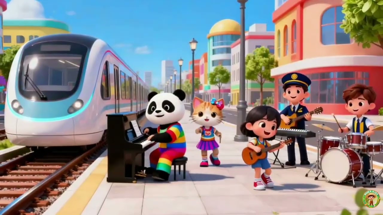 NAIK KERETA  API TUT TUT TUT - LAGU ANAK ANAK / LAGU ANAK BALITA / LAGU ANAK POPULER / LAGU ANAK 