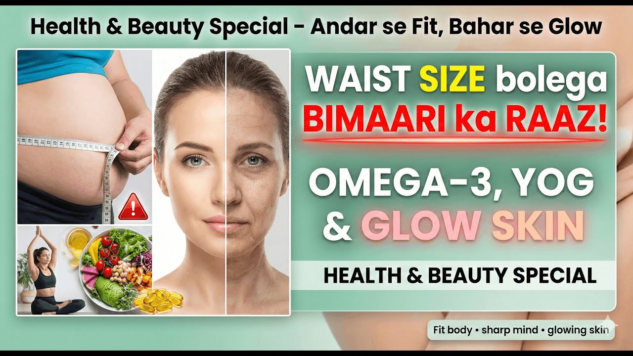 HEALTH AND BEAUTY | कमर के साइज से बीमारी का चलता है पता महिलाओं और पुरुषों की कमर कितनी होनी चाहिए