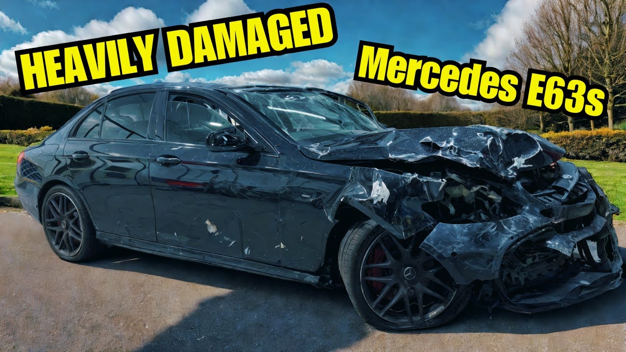 I BOUGHT A WRECKED MERCEDES E63S