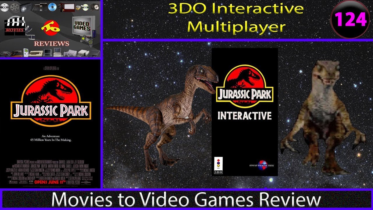 Movies to Video Games Review - Jurassic Park Interactive (3DO)