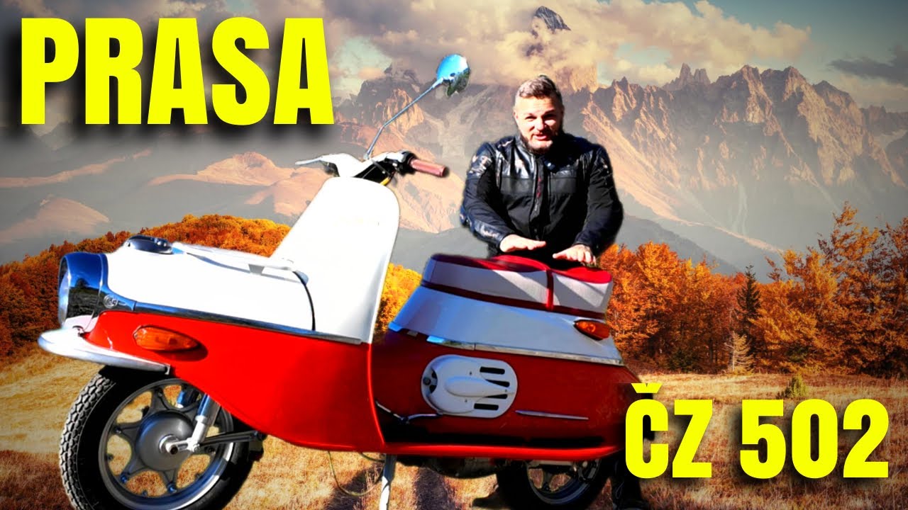 ČZ 502 skúter 