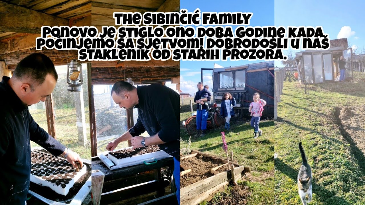 Ponovo je stiglo ono doba godine kada počinjemo sa sjetvom | Dobrodošli u naš Staklenik