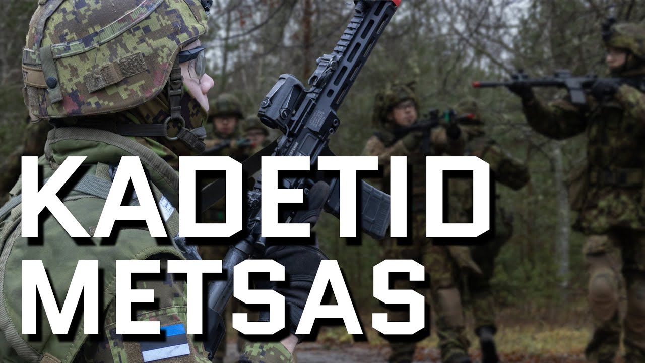Värsked kadetid metsalaagris