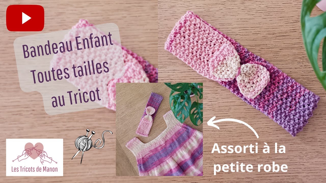 Bandeau Enfant au Tricot - Toutes tailles
