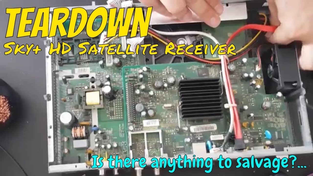 Teardown: Sky+ HD Satellite Reciever