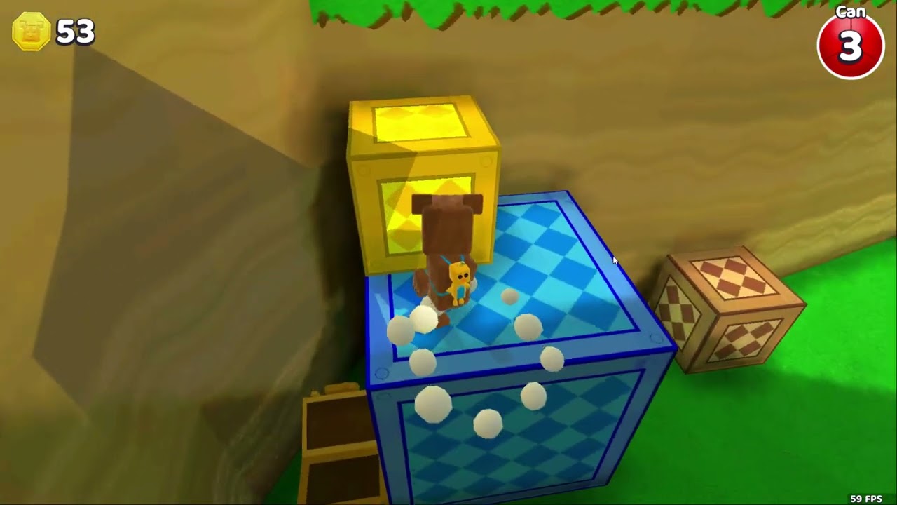 Super Bear Adventure oyunu bitirmeye çalıştım